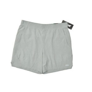 Prince Men's Athletic Fit Wicking Performance Shorts Light Gray Size XL NEW